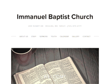 Tablet Screenshot of ibcbeulah.com